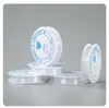 Hilo elástico de cristal 100 metros DIY resistente al desgaste hilo para jugar con texto cuerda para pulsera de cuentas blanco transparente hilo de alta elasticidad