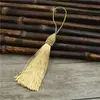 Tassel de parafuso de rosca com tampa de parafuso, bola de parafuso, fio de pendurar tassel, nó chinês, decoração pendurada, acessórios diy, tassel para cortina