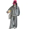 Conjunto de Ropa para Niñas Otoño 2026 Nueva Moda Deportiva Casual Infantil de Dos Piezas para Niñas Mayores con Camiseta