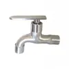 Grifo de Acero Inoxidable 304, Grifo de Lavadora de Apertura Rápida de 1/2 Pulgada, Caño Extendido, Grifo de Doble Uso con una Entrada y Dos Salidas