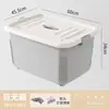 Caja Organizadora de Almacenamiento para el Hogar Caja Organizadora Apilable Caja para Maletero de Coche con Ruedas Gran Capacidad Caja de Almacenamiento de Plástico Engrosado