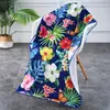 En stock al por mayor toalla de playa de microfibra comercio exterior transferencia de calor digital fácil de absorber chal de natación impresión toalla de baño