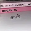 Anillo Cruzado de Saturno Rosa Herradura Acero de Titanio Médico Uña Ósea de Oreja de Gato Gatito Clavo Óseo Coclear Pendientes Pendientes