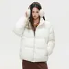 Jack Chuan Yang Marca Americana de Moda Cinco Estrellas Estampado Completo Chaqueta de Algodón Doble Cara Hombres Mujeres Invierno Engrosada Calidez Abrigo Pan Ropa de Algodón