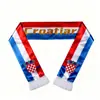 Eventos de Fútbol Profesional Transfronterizos Bufandas Personalizadas para Aficionados Portugal Argentina Brasil Francia Satín Poliéster