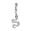 Gebei Europa y Estados Unidos anillo para ombligo de mariposa transfronterizo anillo para ombligo de conejo anillo para ombligo con forma de corazón sin perforación de agujero clip para la oreja de doble uso