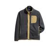 Chaqueta de exterior con cuello polar, forrada con polar, gruesa, cálida, transpirable, moderna y combinable.