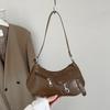 Bolso tipo Dumpling de Moda y Tendencia para Mujer, Bolso de Hombro Sencillo y Elegante Estilo Coreano, Nuevo Bolso de Hombro de Nicho Verano 2025