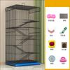 Gaiola de Esquilo de Três Camadas, Gaiola Especial para Chinchilas e Esquilos, Grande Gaiola Villa Elevada para Gerbils e Esquilos Voadores, Gaiola Pequena para Animais de Estimação