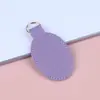 Chaveiro de Couro PU para Carro Criativo Personalizado Bolsa de Chaves Pingente Homens e Mulheres DIY Argola de Chave Pequeno Presente Atacado