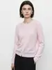 ¡Cárdigan Rosa Sol! Sin costuras, ligero y transpirable, en color helado, para mujer, Otoño 26 H081404