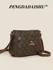 Bolso de Moda Vintage de Lujo Ligero de Gran Capacidad para Mujer 2026 Nuevo Otoño Estampado Bolso para Mamá de Mediana Edad Bolso de Hombro Único Bolso Cruzado