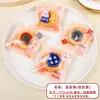 Saco de Embalagem para Biscoitos Autoadesivo Único Independente Desenho Animado Saco para Assar Biscoito Doce Lanche Lanche Floco de Neve Bolo
