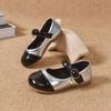 Zapatos de Niña 2025 Primavera Nuevo Estilo Coreano Moda Suela Suave Zapatos para Niños Zapatos de Actuación para Niñitas Zapatos de Bebé de Charol