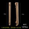 Pata de Mesa de Madera Maciza Pata Estilo Europeo Mueble Pata Tallada Pata de Mesa de Café Pata de Columna Lateral Pata de Columna Lateral de Gabinete de Mesita de Noche