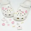 Perla de Resina Iridiscente Agujero Flor de Zapato 3D Accesorios Flor Estrella de Mar Concha DIY Hebilla de Zapato Desmontable Venta al por Mayor