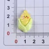 Acessórios Criativos de Resina Acessórios de Fivela de Vegetal Artificial de Forma Especial DIY Fofo Brilhante Pingente de Saco de Pão Fabricante de Joias