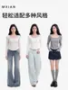 Camiseta de manga longa lisa para mulheres, outono e inverno, gola quadrada, fleece fino, não volumosa, base para estudantes, top estiloso e elegante
