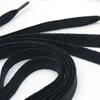 En Stock Cordones Planos de 10 mm para Tenis y Zapatos Deportivos, con Hilos Metálicos Dorados y Plateados, Coloridos y Brillantes