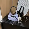 Bolso de Verano Transfronterizo con Lazo Rosa Bajo el Brazo Modelo Nuevo 2026 Bolso Cruzado Estilo Ballet de Gama Alta Bolso Baguette de Moda