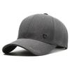 Sombrero para hombre de mediana edad y mayor, para deportes al aire libre, sombrero para el sol, gorra con visera simple, sombrero informal para hombre mayor, sombrero de algodón y poliéster con parte superior rígida, disponible en stock