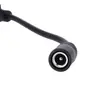 Cable Adaptador de CC 2.1 a Cabeza Hueca Cable de Alimentación CC 2.1 Cabeza Recta Cabeza Giratoria Cable Adaptador de Metal Engrosado Accesorios