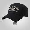 Gorra de béisbol pequeña con diseño de letras retro de estilo americano para mujer, elegante, con cara de celebridad de Internet, para el sol en otoño.