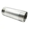 Acero Inoxidable 304 Doble Rosca Macho Junta de Tubería Extendida 4 6 1 pulgada Rosca Macho Extensión de 100 mm Fitting Recto de Paso