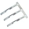 Conector de Chicote Elétrico Automotivo Personalizado com Terminal Macho e Fêmea 1.5 Bloco Terminal Rápido de Latão com Terminal de Pressão por Mola