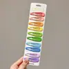 Pinzas de Pelo de Estrellas de Lunares de Colores para Niños, Pinzas BB para Flequillo y Cabello Suelto, Pasadores para Niñas y Bebés, Suaves con el Cabello, Pequeños Accesorios para el Cabello