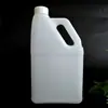 Botella de plástico de 2L cubo de plástico 2000ml tetera química asa botella cuadrada tapa de tetera de vino vieja sellada barril de aceite lubricante anticongelante