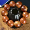 Venta al por mayor del Fabricante: Pulseras de Madera de Ciprés para Hombres y Mujeres, Cuentas de Madera Vieja de Alta Calidad en Aceite para Meditación, Cuentas de Oración Estilo Chino, Joyería de Mano