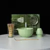 Nuevo Tazón de Matcha Rayado Cerámica Accesorios para Ceremonia del Té Batidor de Té Japonés 100 Púas Exclusivo Transfronterizo Venta al Por Mayor de Fábrica