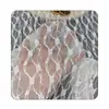 Tejido de malla de burbujas con encaje de nailon y spandex, alta elasticidad, transpirable, estilo fresco, adecuado para camisetas interiores y vestidos, venta al por mayor de tejido de encaje
