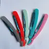 Soporte plegable para cuchillo de recortar cejas, soporte para cuchillo, superventas, portátil, cuchillo para recortar cejas, soporte para cuchillo de afeitar cejas