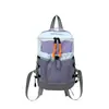 Mochila deportiva para exteriores estilo coreano con bloques de color, ligera para viajes transfronterizos, senderismo y trekking, mochila deportiva de gran capacidad