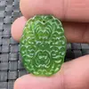 Pingente de jade pingente de crisântemo turquesa pingente de quartzo rochoso pingente de crisântemo de jade pingente Sol Verde colar com pingente pingente de brinco
