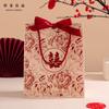 Caixas e Sacolas de Doces de Casamento de Alto Padrão Estilo Chinês em Estoque Convites para Banquete de Casamento Lembrancinhas Embalagem de Doces de Casamento Atacado