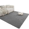 Alfombra de terciopelo de tortuga con mechones de felpa para sala de estar, dormitorio, mesita de noche, tapete de piso, manta para mesita de noche del hogar, alfombra de manta para sala de estar
