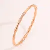 Pulseira de Aço Titânio Transfronteiriça, Pulseira de Aço Inoxidável Estilo Bambu, Versátil, Luxo Leve, Sensação de Alto Padrão, Não Desbota, Presente para Melhor Amigo, Joias para Atacado