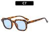 Gafas de sol cuadradas de arroz nuevas personalizadas retro de montura pequeña transfronterizas europeas y americanas para hombre estilo Hong Kong gafas de sol moda sol ojos