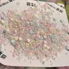 Contas Cremosas, Contas Soltas, Materiais Mistos para DIY Vendidos por Libra, Diversão para Amassar, Contas de Vidro para Lojas, Acessórios para Grampos de Cabelo, Acessórios de Contas Redondas
