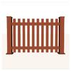 Barandilla de madera y plástico para exteriores, para patio, jardín, cerca pequeña, lugar escénico, pasamanos de madera y plástico, plataforma de descanso, cerca, barandilla de madera y plástico