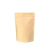 Bolsa de Embalaje Biodegradable de PLA Bolsa Aluminizada de PBAT Película Compuesta Compostable Bolsa para Alimentos Bolsa Compuesta Totalmente Biodegradable