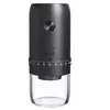 Transfronterizo, en stock, molinillo de café eléctrico para el hogar, multifuncional, tamaño pequeño, ajustable, recargable por USB, molinillo de granos de café