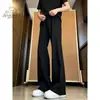 Pantalones de Hombre para Otoño 2026 de Calle con Efecto Plisado, Estilo Retro Japonés Sencillo, Adelgazantes y Alargadores de Piernas, Pantalones de Moda Ligeramente Acampanados
