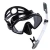 Conjunto de Snorkel de Duas Peças para Treinamento Transfronteiriço Conjunto de Máscara de Snorkel para Adultos Máscara de Mergulho Tubo de Respiração Totalmente Seco Máscara de Mergulho