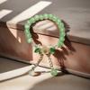 Pulsera de Ojo de Gato Mariposa Blanca/Azul/Morada/Verde/Rosa para Mujer Moda Elegante Más Fácil de Combinar Pulsera de Temperamento Transmisión en Vivo Nuevo Estilo Caliente
