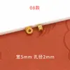 Accesorios Chapados en Oro que Conservan el Color Joyería DIY Cuentas Espaciadoras de Oro Antiguo Materiales para Tejer Pulseras