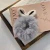 Diadema de Felpa Colorida Estilo Coreano con Orejas de Conejo de Dibujos Animados Moda Estilo Bosque Accesorio para el Cabello de Niña Goma Elástica Adorno para el Cabello